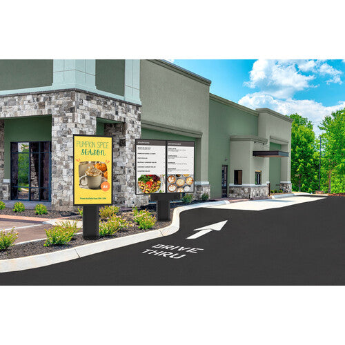 Peerless KOF555-2 Outdoor Dual Display Menu Board for OH55F