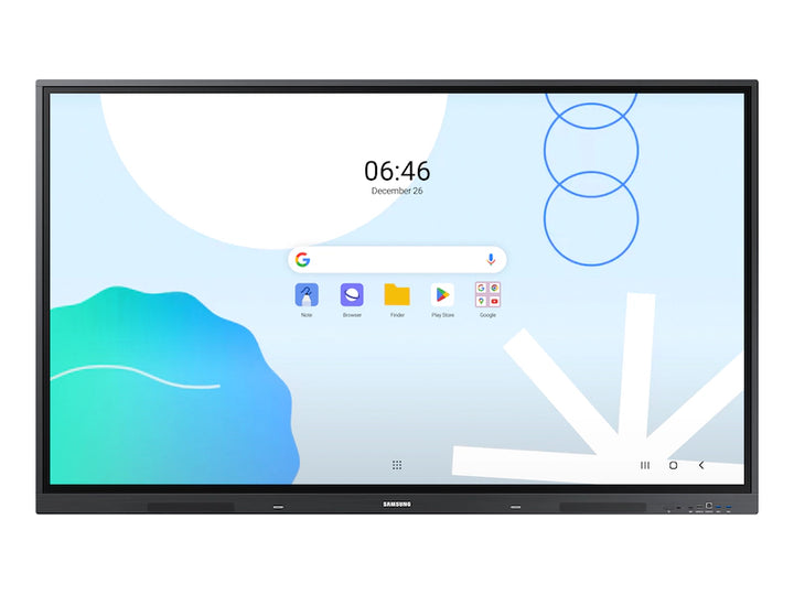 Samsung WA75D 75" WAD Interactive 4k Display for Business with 40 Point Touch, 400 nit Brightness and 5 Year Warranty