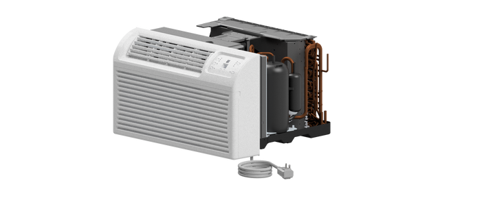 Islandaire EZ26 Series 26" Packaged Terminal AC with heavy duty construction and indoor noise reduction
