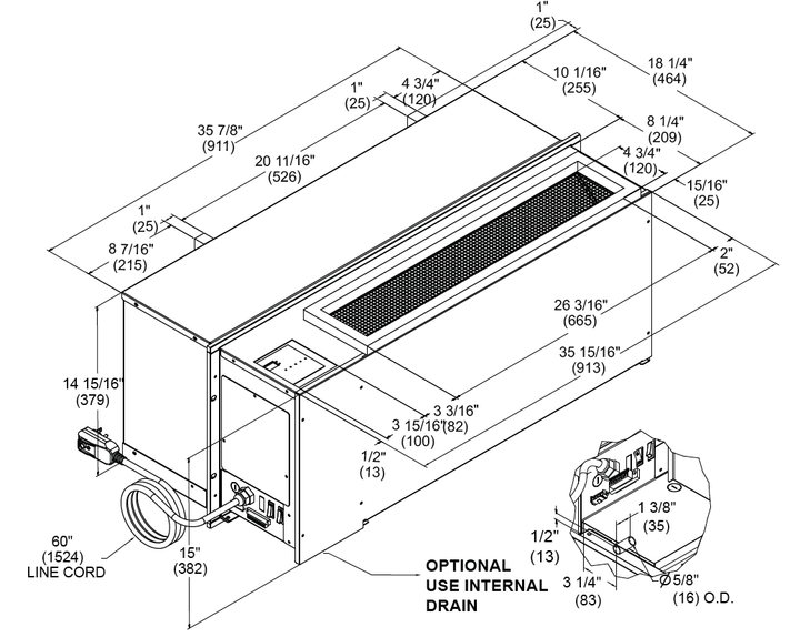 Islandaire EZRM Series Packaged Terminal AC EZ Series RM is a perfect fit replacement for Embassy Weathertwin, TPI Ra-Matic, Simonaire, Cool Heat and Zoneaire models