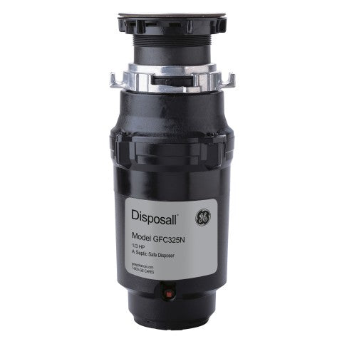 GE Appliances GFC325N - 1/3 HP Continuous Feed Garbage Disposer
