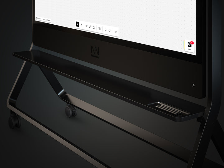 NodesNow 86" interactive 4k Precise Touch whiteboard with built in camera, mic and speaker