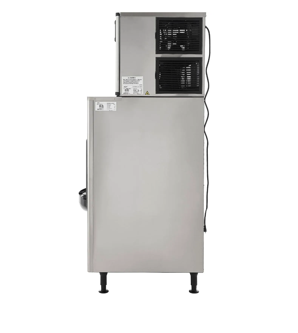 Nexel WB243319  Ice Dispenser with Ice Machine & Bin, Air Cooled, 350 lbs and 24 hour production