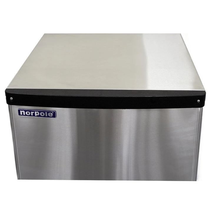 Norpole NPCIM350 350 lb. Ice Maker Head and Ice Dispensing Bin