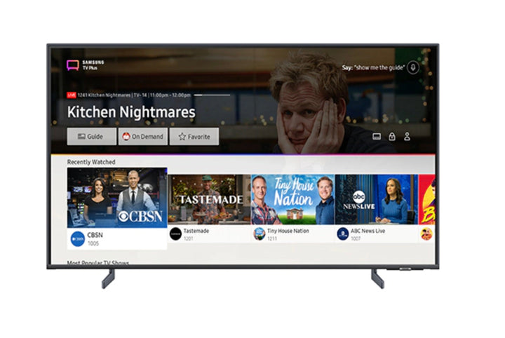 Samsung HG75Q60B 75" QLED 4K UHD Hospitality TV with Tizen Enterprise, Native OTT Apps, and 2 Year Warranty HG75Q60BANFXZA