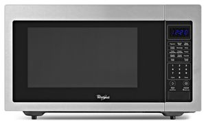 WHIRlPOOL WMC30516AS COUNTERTOP MICROWAVE, 1.6 CU. FT., 1200W, WITH 1-YEAR WARRANTY