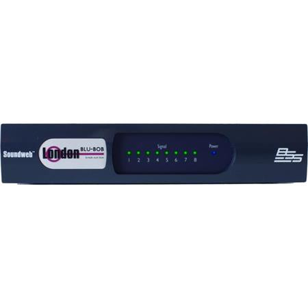 Harman BSS BLU-BOB1 8 Channel Analog Half Rack Break-Out Box Output Expander with BLU Link