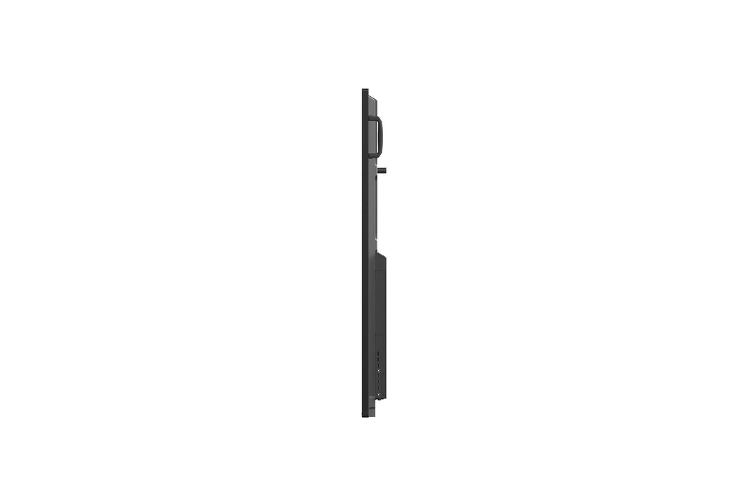 LG 75TR3DJ-B 75" CreateBoard™ CreateBoard™ 65'' IPS UHD IR Multi Touch Interactive Whiteboard Left Side View