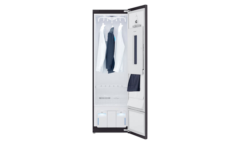 LG S5MSB LG STUDIO Styler - Refresh Garments in Minutes with Smart wi-fi Enabled Steam Clothing Care System