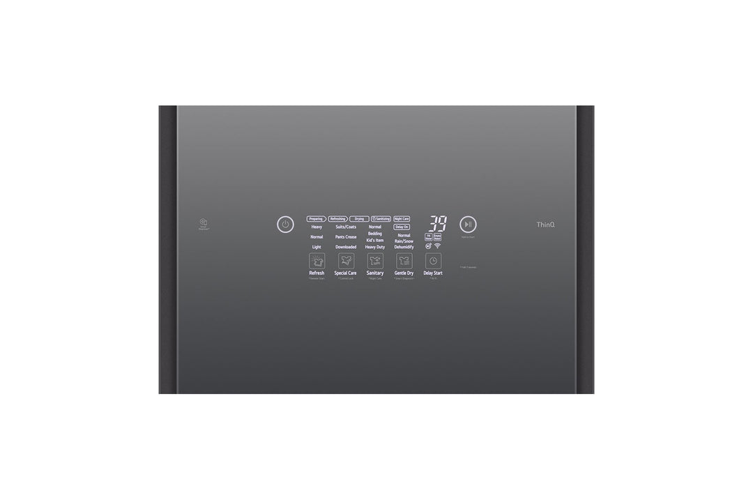 LG S5MSB LG STUDIO Styler - Refresh Garments in Minutes with Smart wi-fi Enabled Steam Clothing Care System