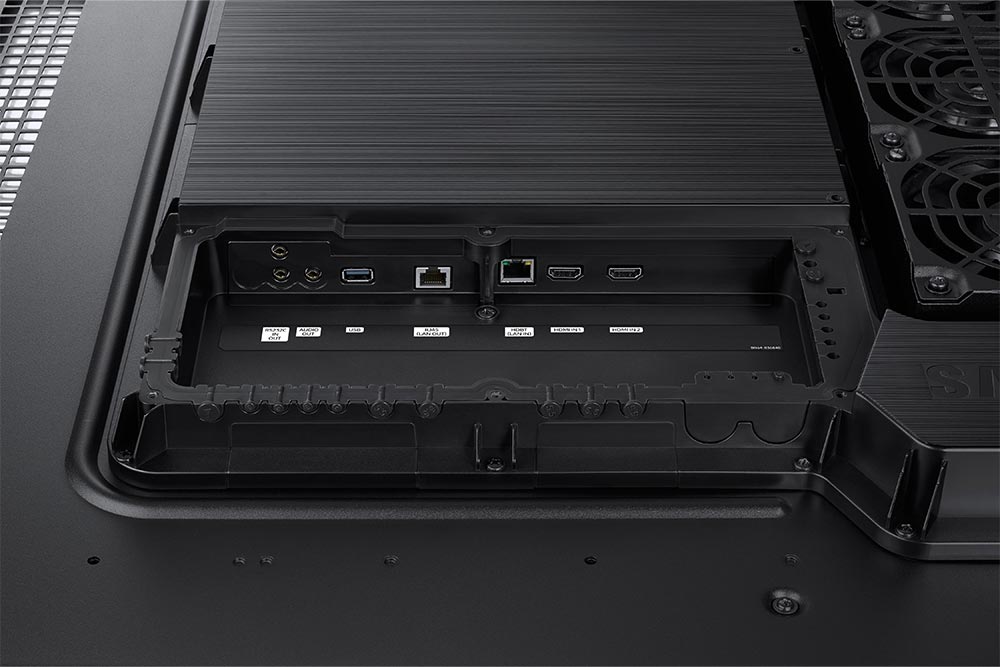 Samsung OH55A-S 55" Outdoor Display Inputs