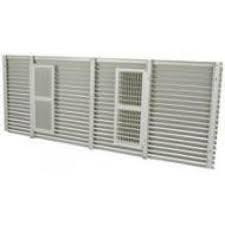Amana AGK01SB – Exterior Architectural Aluminum Grill: Custom Colored Baked Enamel