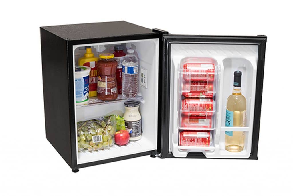 Absocold Mini Fridge for Hotels Black KniTec