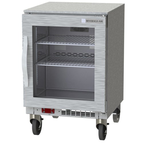 Beverage Air UCF20HC-25-15 Undercounter Ice Cream Freezer, 2.34 Cu. Ft with 3-Year Warranty