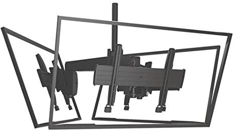 Chief LCM3U Large Ceiling Multi-Directional Solution - Triple Mount for 360 Viewing