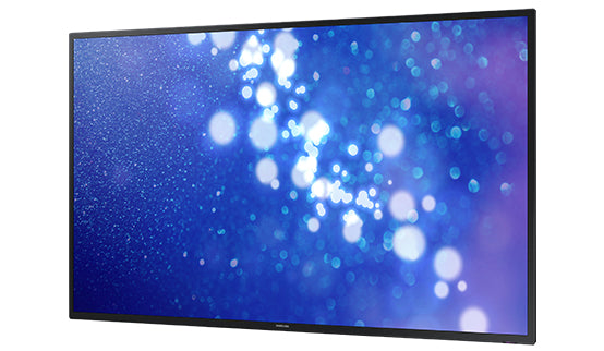 Samsung DM65E 65" FHD Slim Direct-Lit LED Digital Signage Display, Landscape/Portrait, 450 Nits, 24/7, 3-Year Warranty