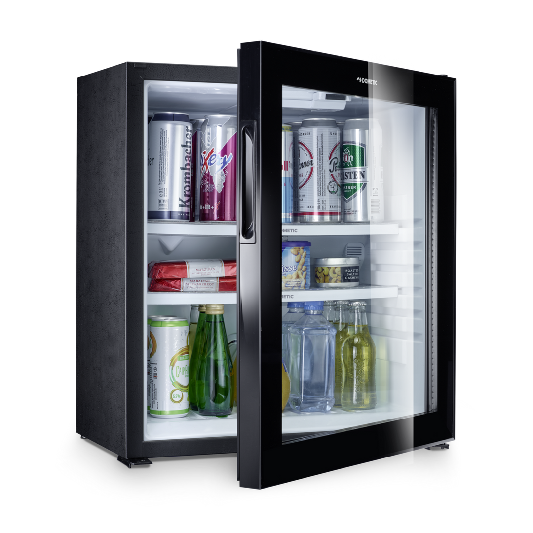 Dometic RH460LG Minibar, 60 L, with Glass Door and 1-Year Warranty