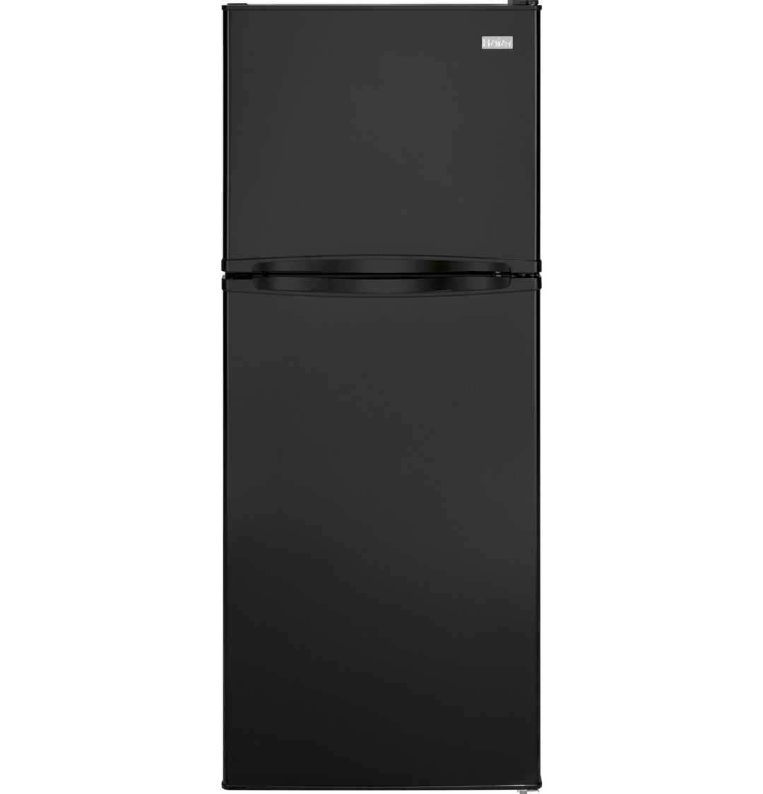 GE Haier HA10TG21SB Top-Freezer Refrigerator 9.8 Cu. Ft. with 1-Year Warranty