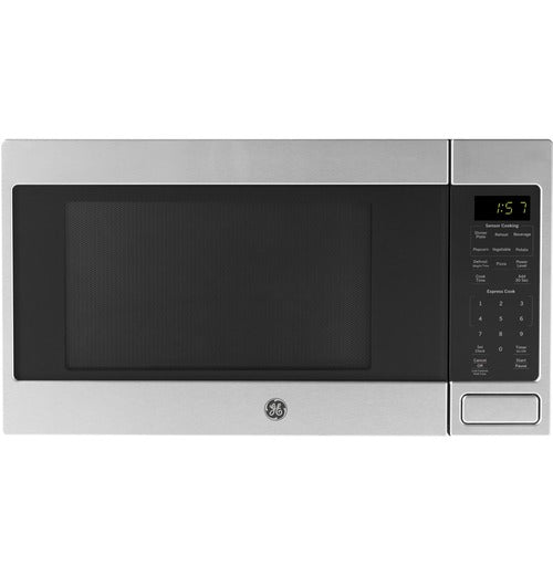GE JES1657SMSS Microwave, 1.6 Cu. Ft., 1150W, with 1-Year Warranty