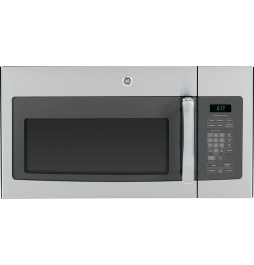 GE JVM6172SFSS Over Range Microwave, 1.7 Cu. Ft., 1000W, with 1-Year Warranty