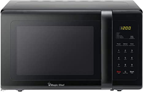 Magic Chef MCD993B MIcrowave, 0.9 Cu. Ft., 900W, with 1-Year Warranty