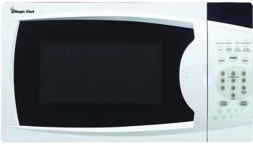 Magic Chef MCM770W 0.7 Cu. Ft. 700W White Countertop Microwave Oven