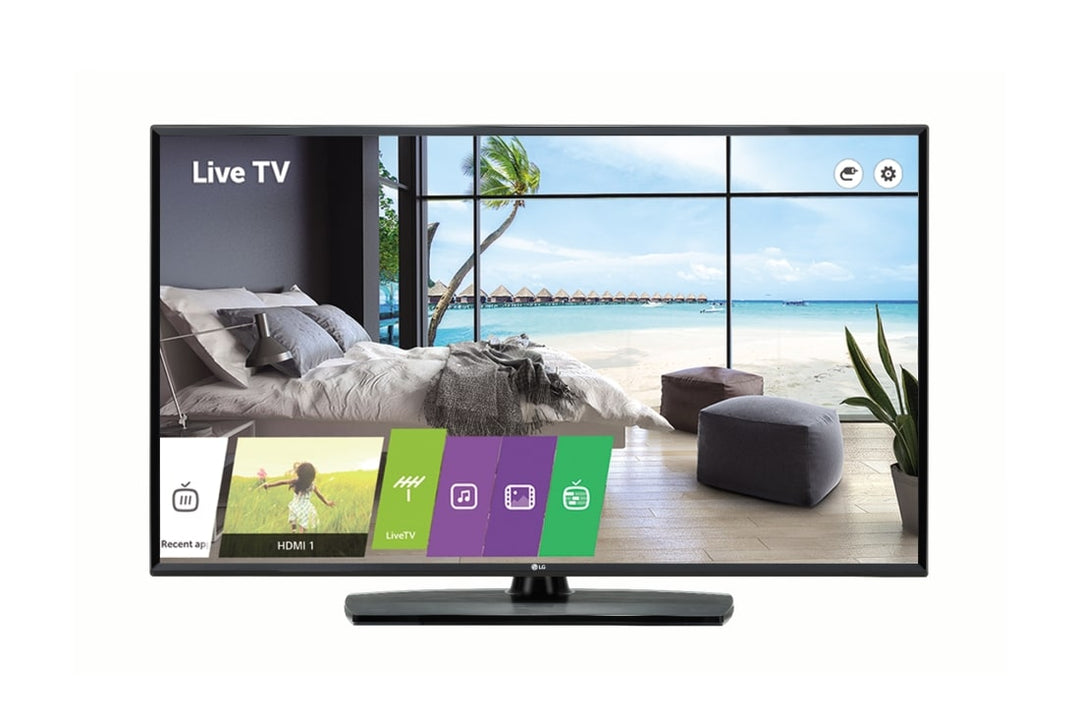 LG 50UT570H9 50" Hospitality 4K UHD LED TV Front View