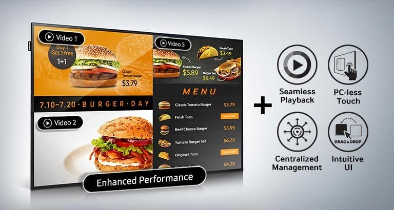 Samsung PM32F – 32 Inch Edge Lit LED Display for Business