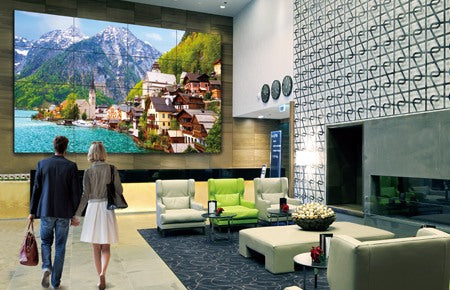 Sharp PN-V601 Video Wall Example