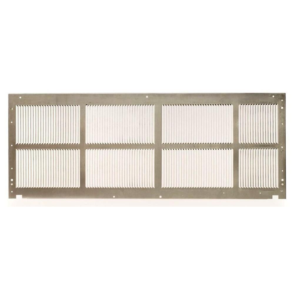 Amana SGK01B – Exterior Stamped Aluminum Grille: Mill Finish