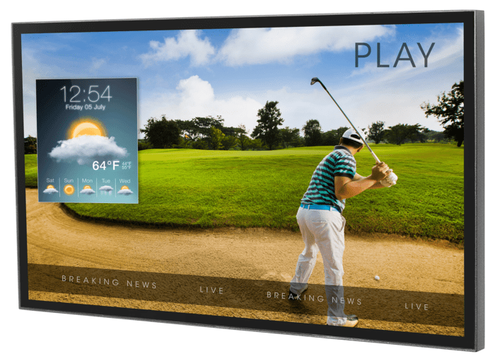Peerless XHB652 65″ Xtreme High Bright Outdoor Display, 2500 Nits, 24/7, 3 Year Warranty