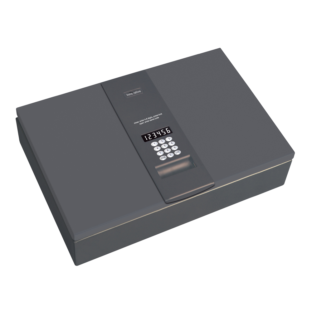 Innovative innDSL Top Open 17" Laptop Safe H 5.25” x W 19.5” x D 13.75” with 5 Year Warranty