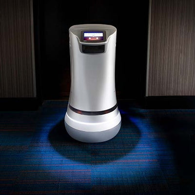 Savioke Relay+ Room Service Delivery Robot
