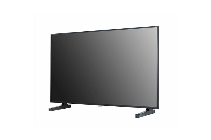 LG 55UH7F-H 55" IPS UHD Slim Digital Display Angled View With Stand