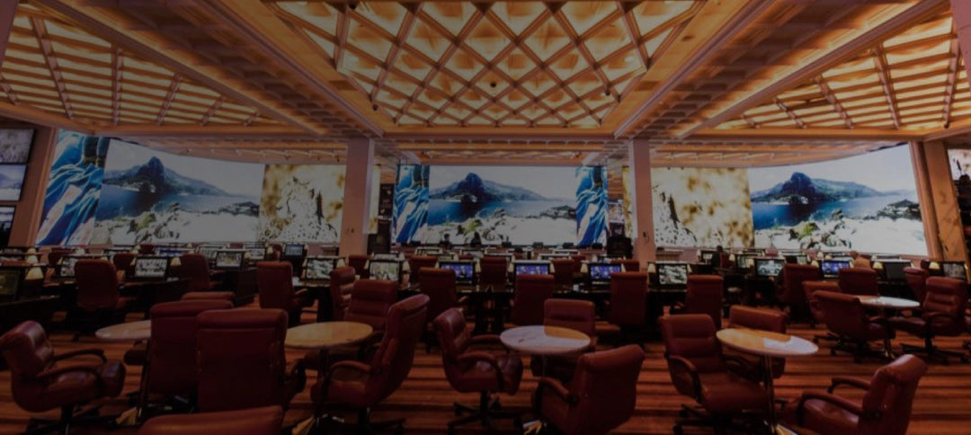 Knitec Peppermill 110' Curved Samsung Direct View LED Video Wall Installation