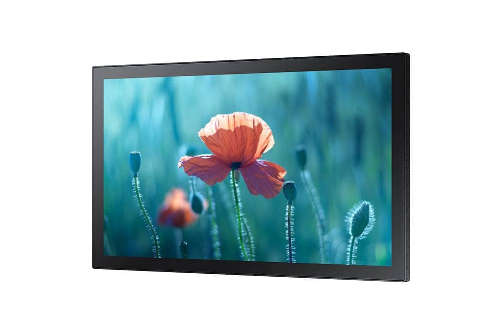 Samsung QB13R-T 13" Touch-Enabled Small Display tilted right