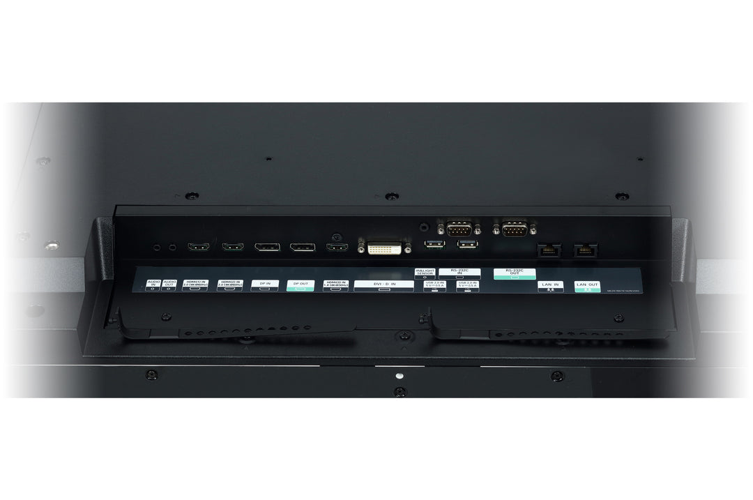 LG 86BH5F-M 86" Ultra Stretch Signage Connectivity Ports