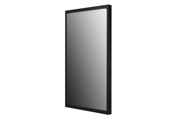 LG 49XE4F-M 49" High Brightness Outdoor Display Front Vertical Tilted Left View