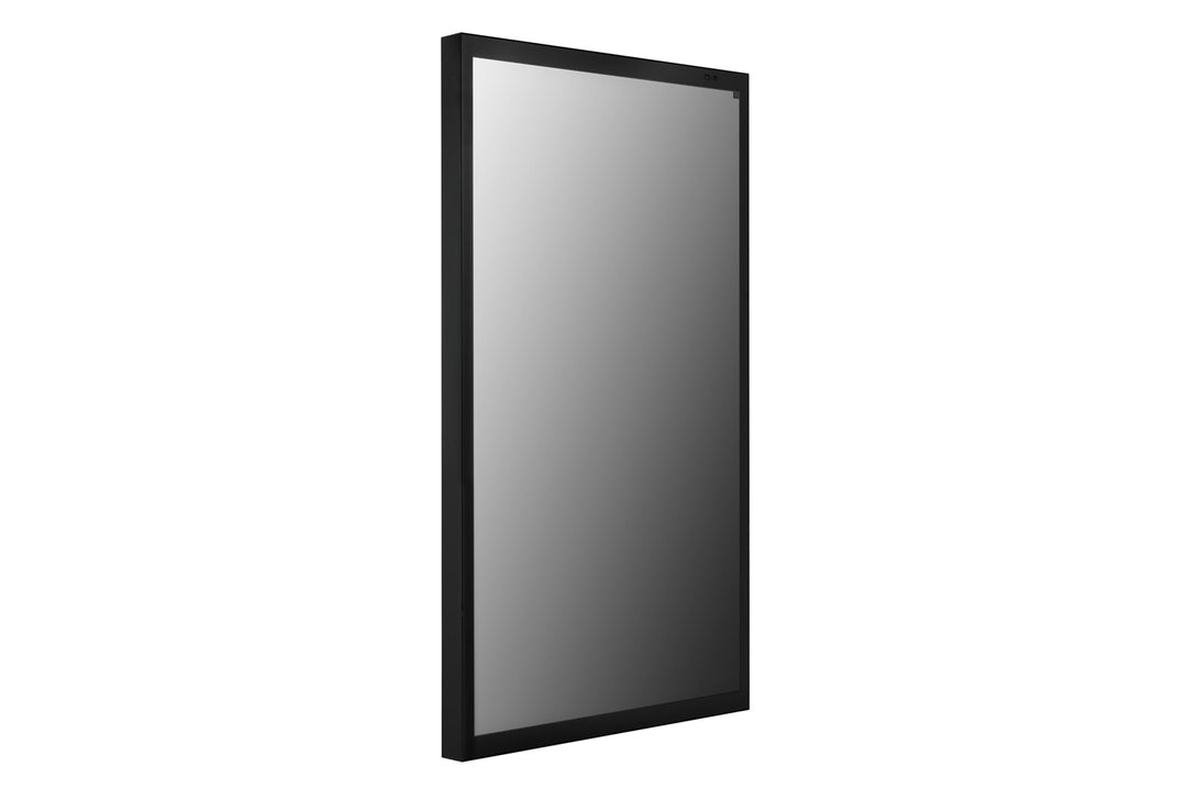 LG 49XE4F-M 49" High Brightness Outdoor Display Front Vertical Tilted Right View