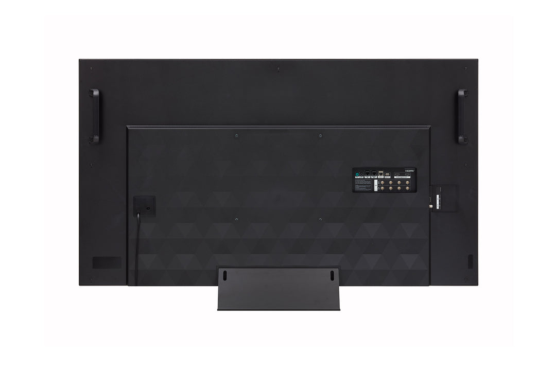 LG 65EP5G-B 65" UltraFine Display OLED Pro Rear View Back of Display with Connectivity Ports