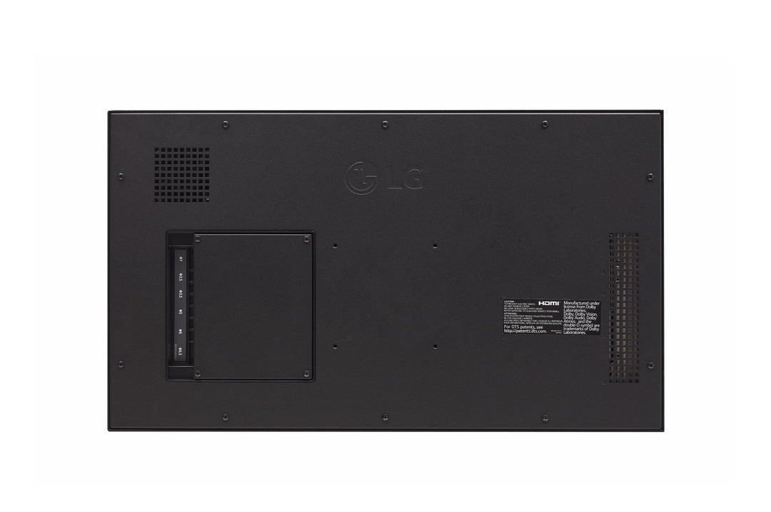 LG 22XE1J-B 22" Outdoor Display Rear View Back of Display