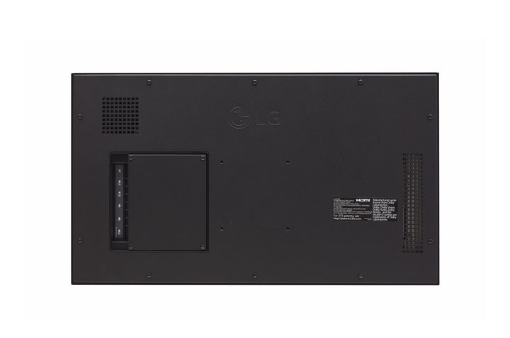 LG 22XE1J-B 22" Outdoor Display Rear View Back of Display