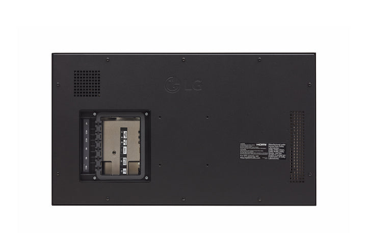 LG 22XE1J-B 22" Outdoor Display Rear View Back of Display with OPS Slot