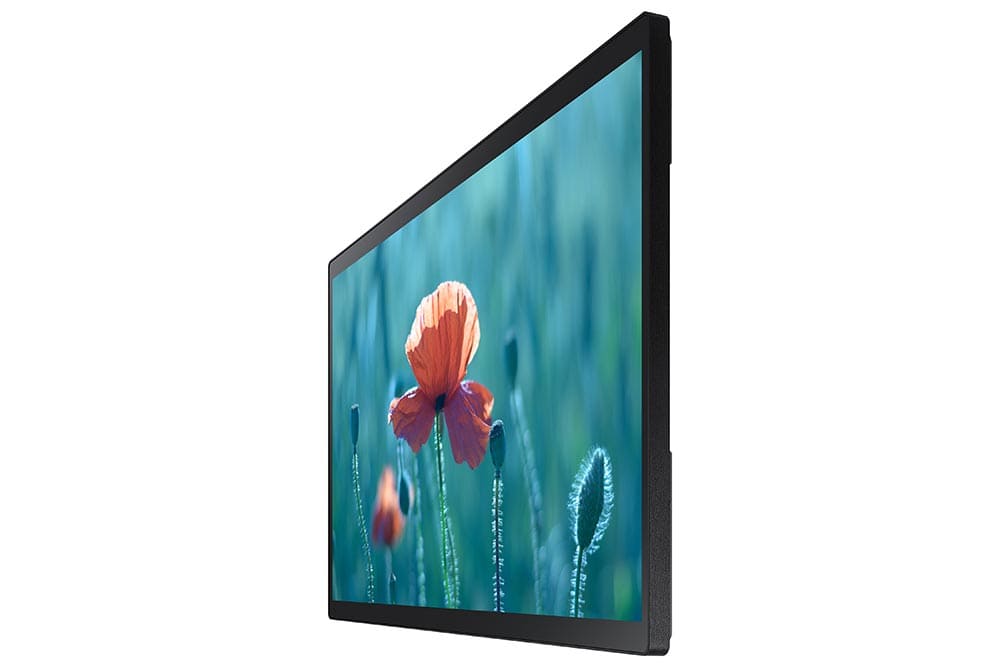 Samsung QB24R-TB 24" Touch-Enabled Small Display 3/4 view