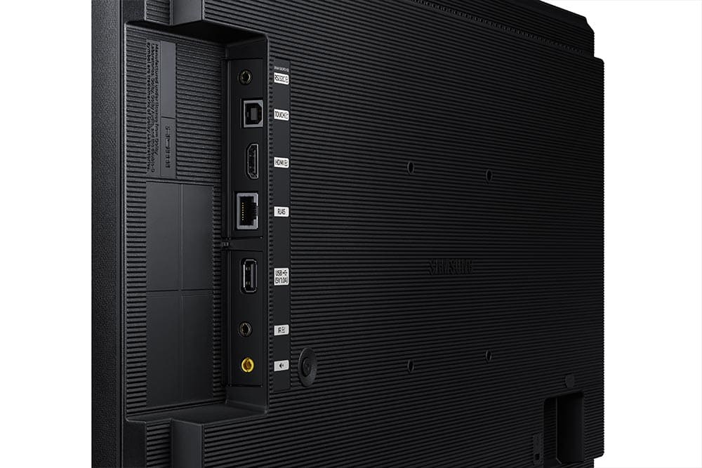 Samsung QB24R-TB 24" Touch-Enabled Small Display connectivity ports