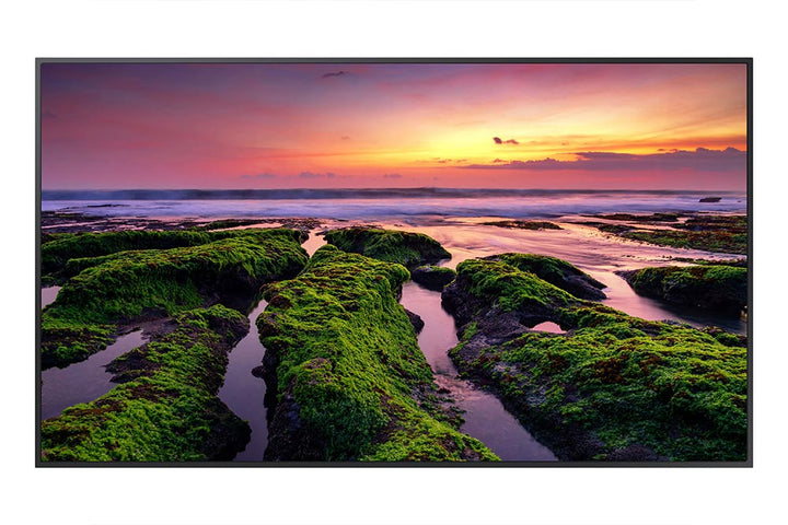 Samsung QB75B-N 75" Crystal 4K UHD Smart Digital Signage Display Front View