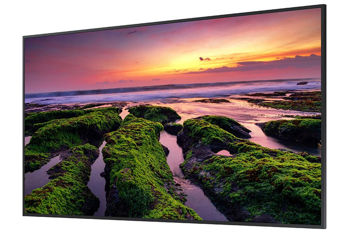 Samsung QB75B-N 75" Crystal 4K UHD Smart Digital Signage Display Front View Alternate