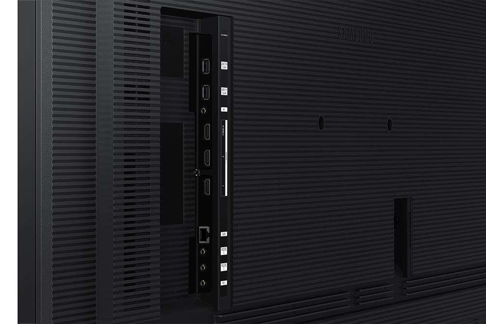 Samsung QB55B 55" Crystal 4K UHD Smart Digital Signage Display Inputs