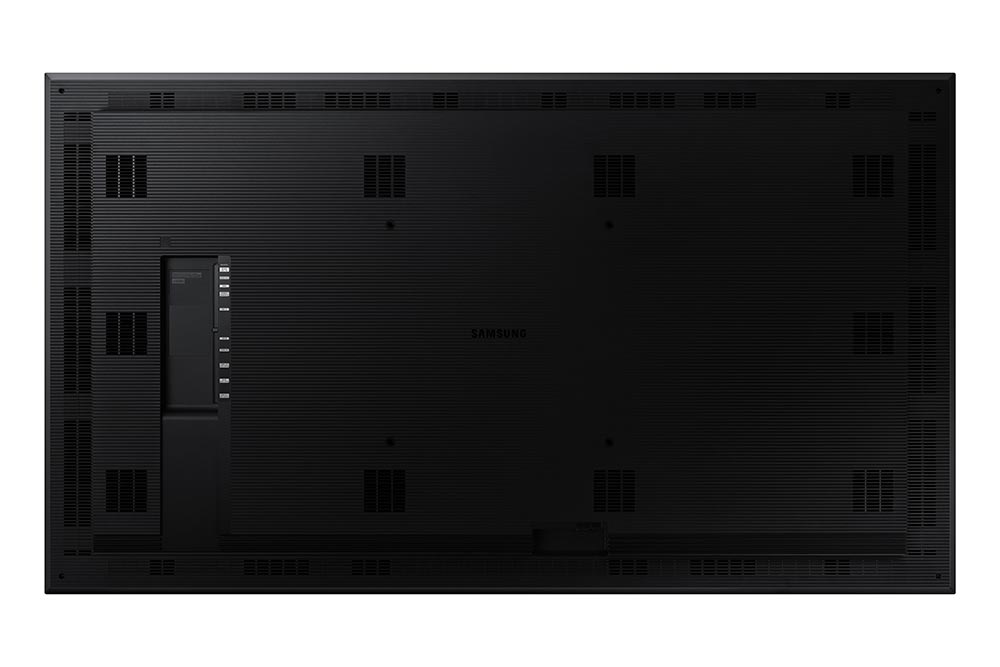 Samsung OM75A 75" Outdoor Display Rear View Landscape back of Display