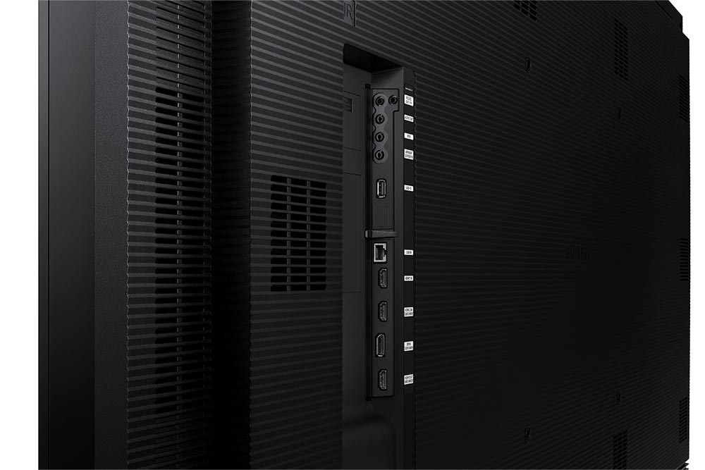 Samsung OM75A 75" Outdoor Display Connectivity Ports